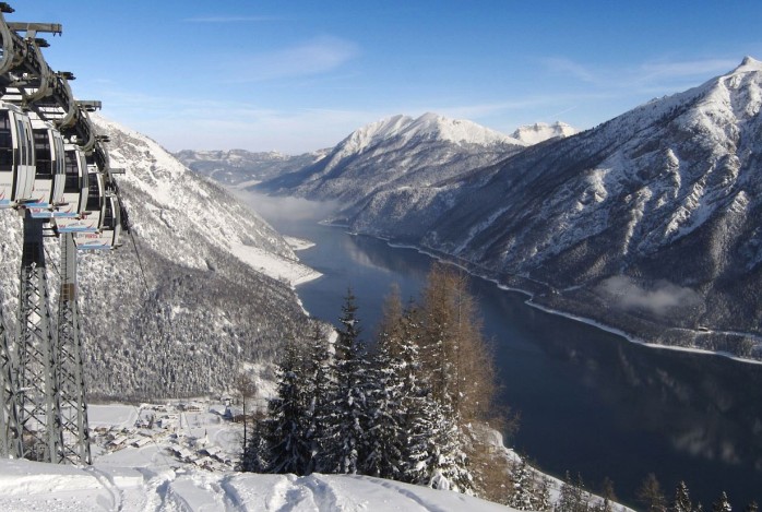 Winterwandelen aan de Achensee en het Unterinntal