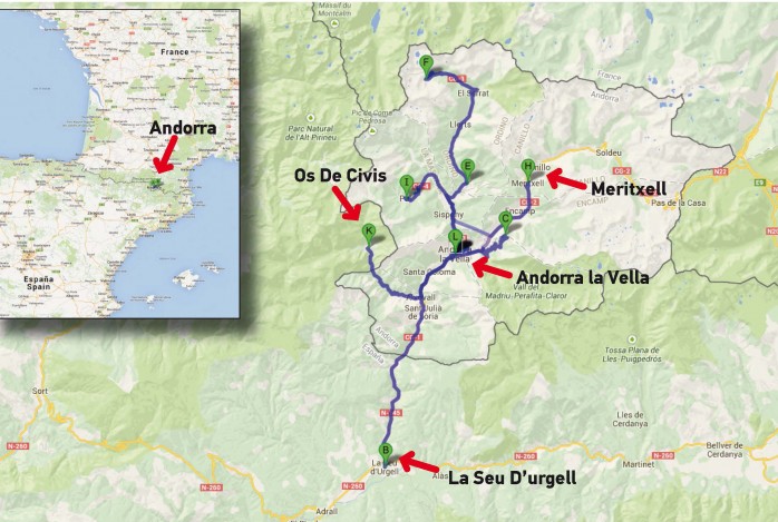 Andorra - Lourdes - Rocamadour