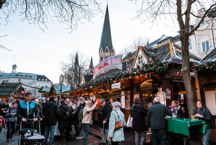 Kerstshopping Bonn