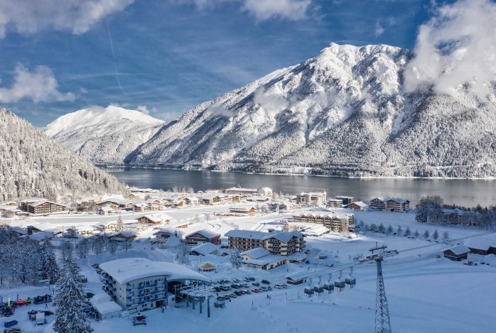 Winterwandelen aan de Achensee en het Unterinntal