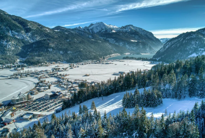 Winterwandelen aan de Achensee en het Unterinntal